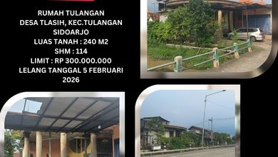 Dijual Rumah Terjangkau di Tulangan, Sidoarjo - Harga 300 Juta