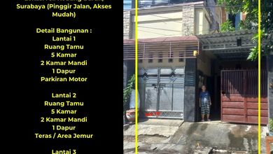 Sudah Full Penyewa (12 Kamar)!! Dijual Rumah Kos Putri (3 Lantai) di Kedungbaruk Surabaya Timur