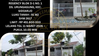 Dijual Rumah Terjangkau di Candi, Sidoarjo - Luas Tanah 91m²