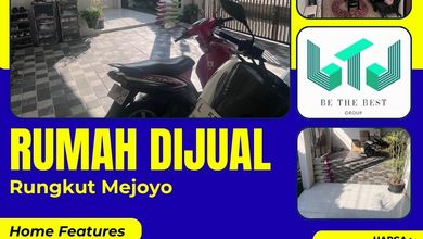 Rumah Area Premium Rungkut, Surabaya - Harga Menarik 3,5 Miliar