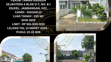 Rumah Idaman di Candi, Sidoarjo, 2 KT, Harga 581 Juta