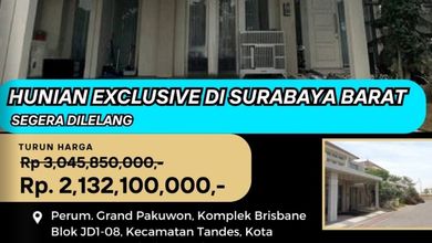Rumah Siap Huni di Kawasan Tandes, Surabaya, LT 144m²
