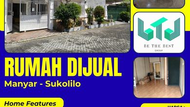 Penawaran Langka, rumah Mewah di Sukolilo, Surabaya, LB 450m²