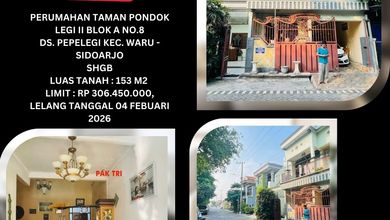 Promo Rumah Murah di Waru, Sidoarjo - Harga 306 Juta