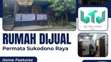 Promo Rumah di Sukodono, Sidoarjo, LB 184m², Harga 1,35 Miliar