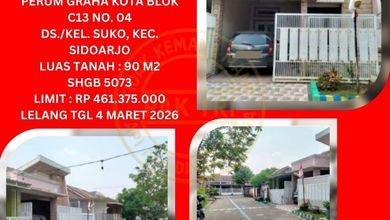Jual Cepat Rumah Murah di Candi, Sidoarjo - Luas Tanah 90m²