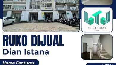 Termurah!! Jual Ruko Raya Dian Istana Wiyung Surabaya (Bisa KPR Bank)