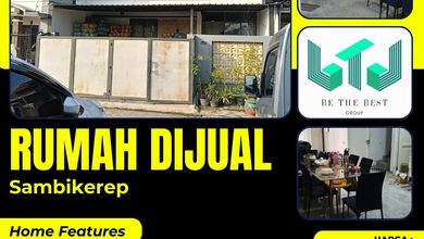 Hunian Idaman di Sambikerep, Surabaya, 4 KT, Harga 1,6 Miliar