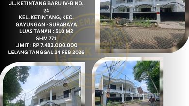 Penawaran Eksklusif, rumah Prestisius di Ketintang, Surabaya, LB 120m²