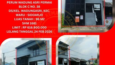 Hunian Idaman di Unimas Garden Waru , Sidoarjo, 2 KT, Harga 616 Juta