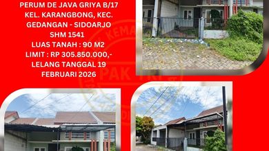 Dijual Rumah Murah di Gedangan, Sidoarjo - Luas Tanah 90m²