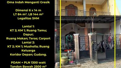 Rumah Minimalis Harga Hemat di Menganti, Surabaya, LB 144m²