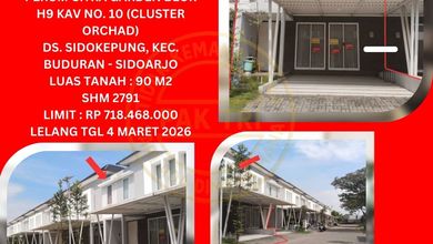 Promo Rumah di Buduran, Sidoarjo, LB 80m², Harga 718 Juta