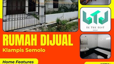 Hunian Favorit di Sukolilo, Surabaya, 3 KT, Harga 1,4 Miliar