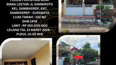 Jual Cepat Rumah Murah di Sambikerep, Surabaya - LT 102m²