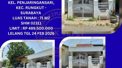 Dijual Rumah Terjangkau di Rungkut Industri, Surabaya - Luas Tanah 71m²