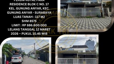 Jual Rumah Strategis di Gununganyar, Surabaya - LT 117m²
