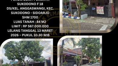 Rumah Idaman di Sukodono, Sidoarjo, 2 KT, Harga 567 Juta