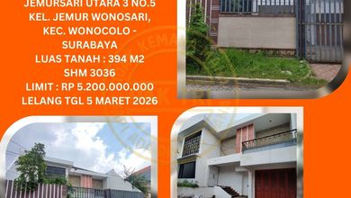 Rumah Area Luxury Jemursari, Surabaya - Harga Terbaik 5,2 Miliar