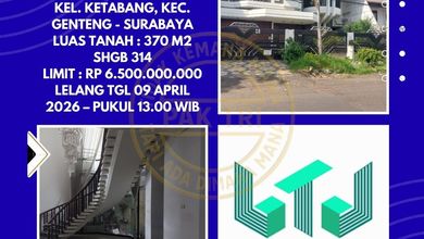Rumah Area Luxury Genteng, Surabaya - Harga Menarik 6,5 Miliar