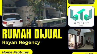 For Sale rumah Eksklusif di Wiyung, Surabaya - LT 162m²