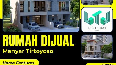 Rumah Area Premium Mulyorejo, Surabaya - Harga Terbaik 3,8 Miliar