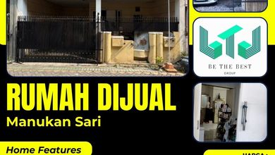 Dijual Rumah Nyaman di Tandes, Surabaya - LT 96m²