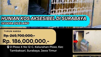 Rumah Minimalis Harga Hemat di Tambaksari, Surabaya, LB 52m²