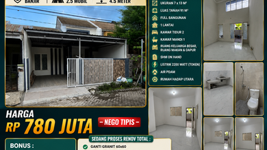 Rumah Favorit di Rungkut, Surabaya, 2 KT, Harga 780 Juta