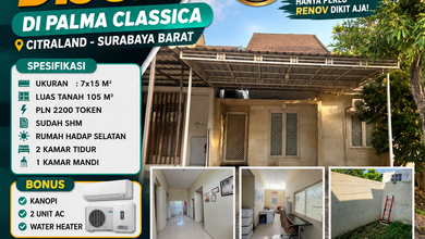 Jual Rumah Nyaman di Pakal, Surabaya - LT 105m²