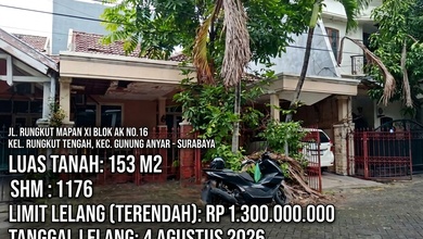 Rumah Dijual di Gununganyar, Surabaya, LB 100m², Harga Kompetitif!