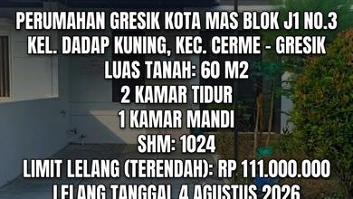 Jual Rumah Minimalis di Cerme, Gresik, 2 Kamar Tidur, Harga Terbaik