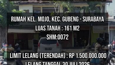 Rumah Siap Huni di Kawasan Gubeng, Surabaya, LT 161m²
