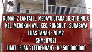 Hunian Minimalis di Area Rungkut, Surabaya, LT 70m², Harga 500 Juta