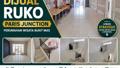 Dekat Pakuwon Mall!! Dijual Ruko Paris Junction Perumahan Wisata Bukit Mas