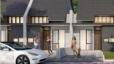 Rumah Minimalis Harga Ekonomis di Menganti, Gresik, LB 38m²