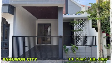 Rumah Premium area Pakuwon City, Surabaya, LT 60 m2